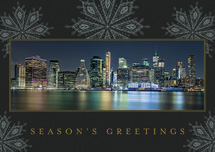 Manhattan Evening Holiday Cards